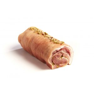 PORCHETTA M/PESTO OG HVIDLØG RÅ